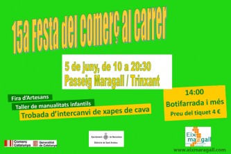 Aquest dissabte...Comerç al Carrer!!!