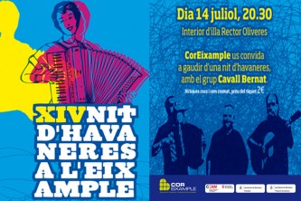 XIV noche de habaneras en la Eixample