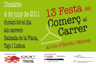 13ª Fiesta de Comercio en la Calle en el Cor d’Horta i Mercat