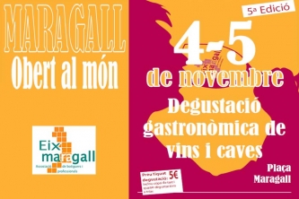 5ª Edición de Maragall Obert al Món, degustación gastronómica de vinos y cavas