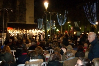 Recital de villancicos (con la Coral Sant Ignasi) y chocolatada popular