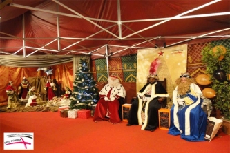 Los tres Reyes de Oriente ya están en Creu Coberta