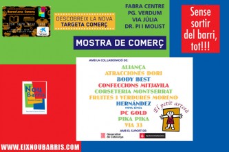 Muestra de comercio de Nou Barris