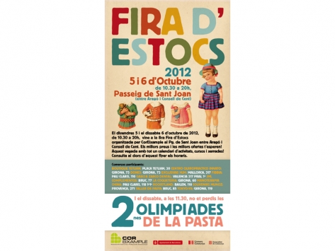 TORNA LA FIRA D'ESTOCS!