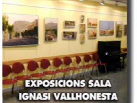 Exposiciones en la sala Ignasi Vallhonesta