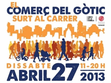 El comerç del Barri Gòtic de Barcelona surt al carrer