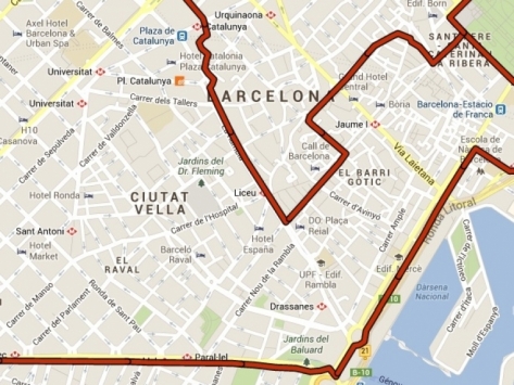 La Via Catalana pasa por La Rambla