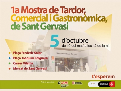 Muestra de otoño, Comercial y Gastronómica de Sant Gervasi