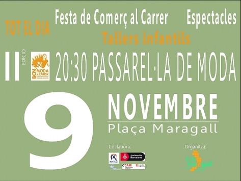 9 de Noviembre: Fiesta de comercio en la calle + Pasarela de moda