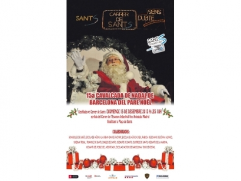 15a cabalgata de Navidad de Santa Claus