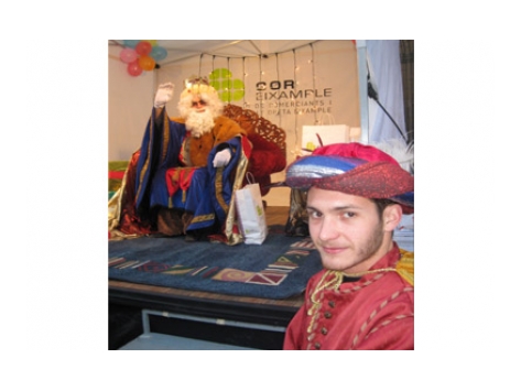 Campanya de Nadal - Carpa Reial amb recollida solidaria de joguines i aliments