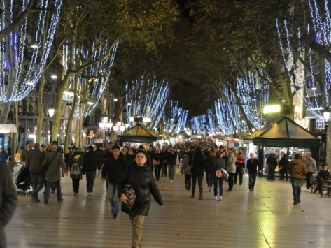 Nadal a La Rambla!!!
