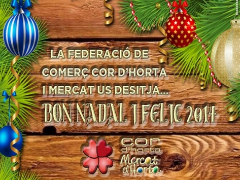 Navidad y Reyes en el Cor d'Horta y Mercado