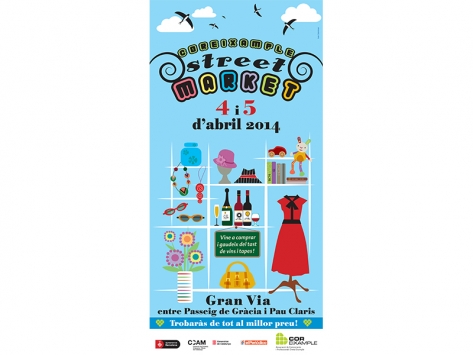 CorEixample Street Market 2014