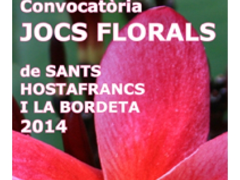 Jocs Florals de Sants, Hostafrancs i la Bordeta 2014