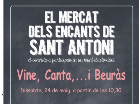 Ven a cantar y a disfrutar con los Encants de Sant Antoni