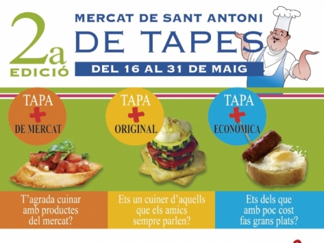 2a. edición del concurso de tapas del Mercat de Sant Antoni