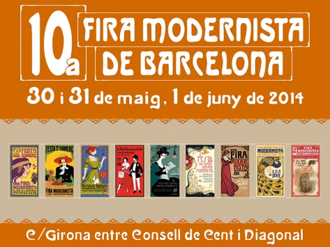 Ja està aquí la 10ª Fira Modernista!