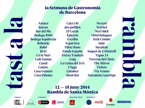 Tast a La Rambla. Primera fira gastronòmica de Barcelona