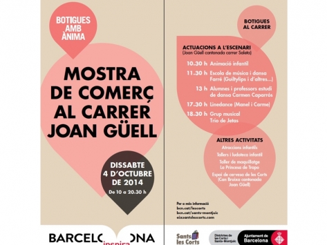 T’esperem a Joan Güell el 4 d’octubre!