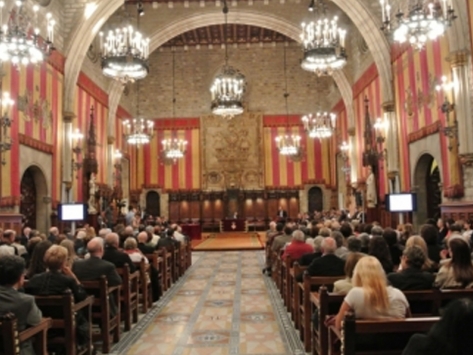 Lliurament dels guardons de Ramblista d'Honor 2014