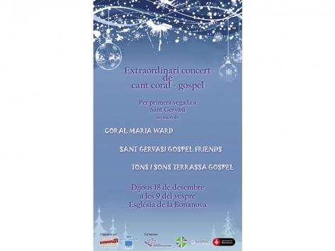 Concert de Nadal a Sant Gervasi