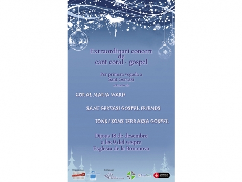 Concierto de Navidad a Sant Gervasi