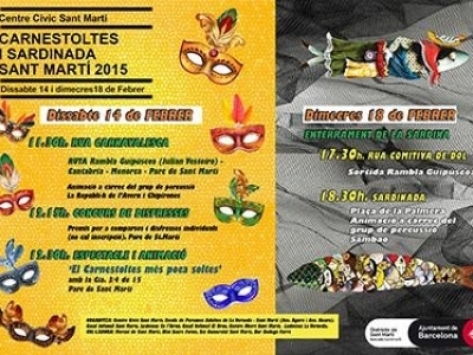 Carnaval y Sardinada Sant Martí 2015