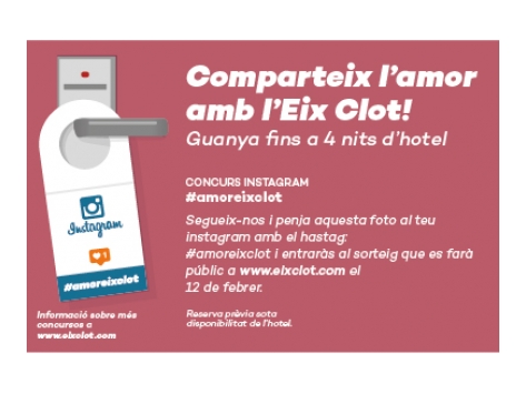 comparte el amor con el Eix Clot en instagram