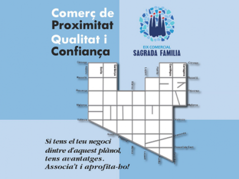 Comercio de Proximidad, calitat y confiança en  el Eix Sagrada Família