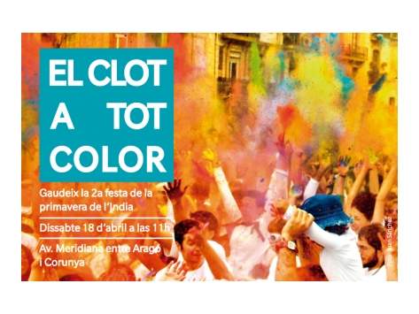 El Clot a Tot Color, 2a Festa de la Primavera de la Índia
