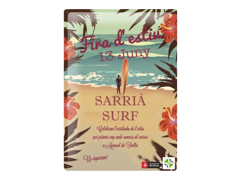 Fira d´estiu, Sarrià Surf a Manuel de Falla