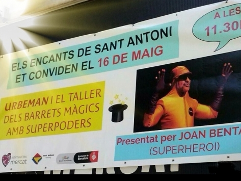 Taller infantil als Encants de Sant Antoni