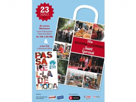 18a Mostra de Comerç de Sant Gervasi i 7a Passarel·la de Moda al Carrer