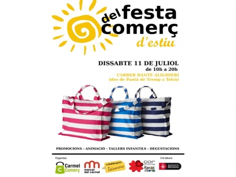 Feria de Comerç al Carrer de fiesta Mayor en Dante Aliguieri 2015