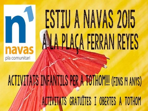Actividades infantiles para todo el mundo en el barrio de Navas