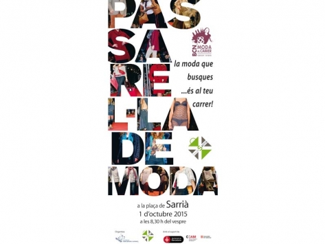Passarel·la BCN Moda al Carrer per seté any consecutiu a Sarrià