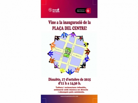 Inauguración de la plaza del Centro