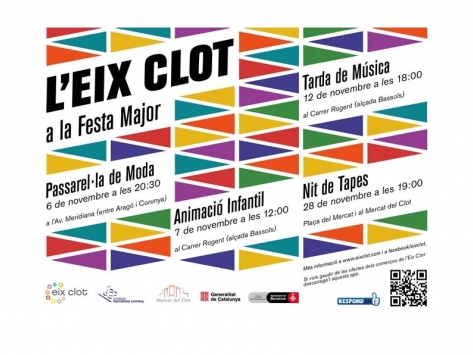 Festa Major al barri del Clot-Camp de l'Arpa.