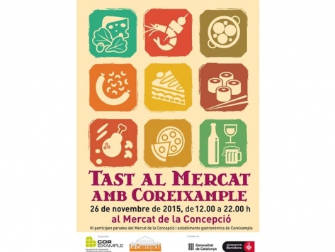 Tast al Mercat de la Concepció amb CorEixample