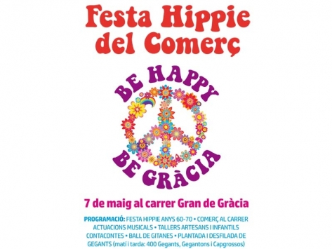 Comercio en la Calle y Fiesta Hippie años 60-70