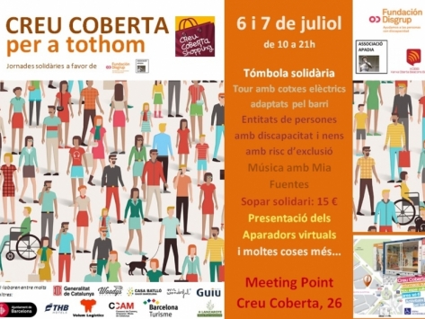 La solidaritat costa molt poc: Jornades Solidàries a Creu Coberta