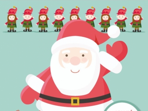 Papa Noel visita La Marina