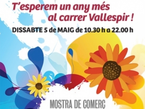 Mostra de Comerç al carrer Vallespir