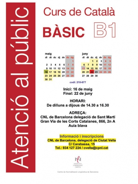Curs de Català d'Atenció al Client