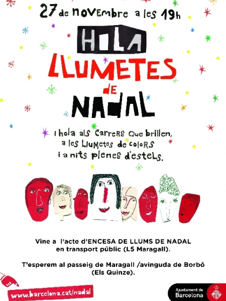 Acte Encesa de llums de Nadal 2015