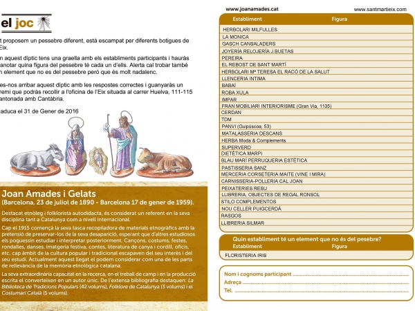 El Pessebre de Joan Amades