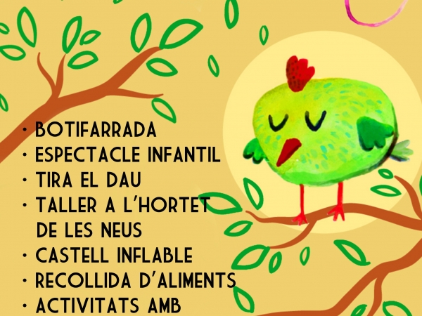 Sábado 28 de mayo ven a la fiesta de la primavera en la Pl. Torre Llobeta