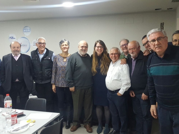 Visita de la teniente de Alcaldía, Janet Sanz, a la sede de Fundació Barcelona Comerç