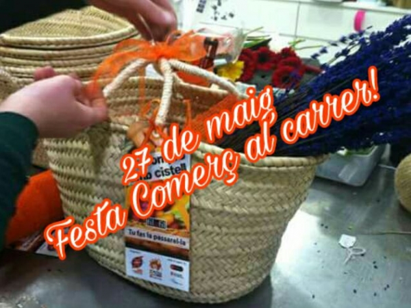 Fiesta del Comercio en las calles de Sant Andreu